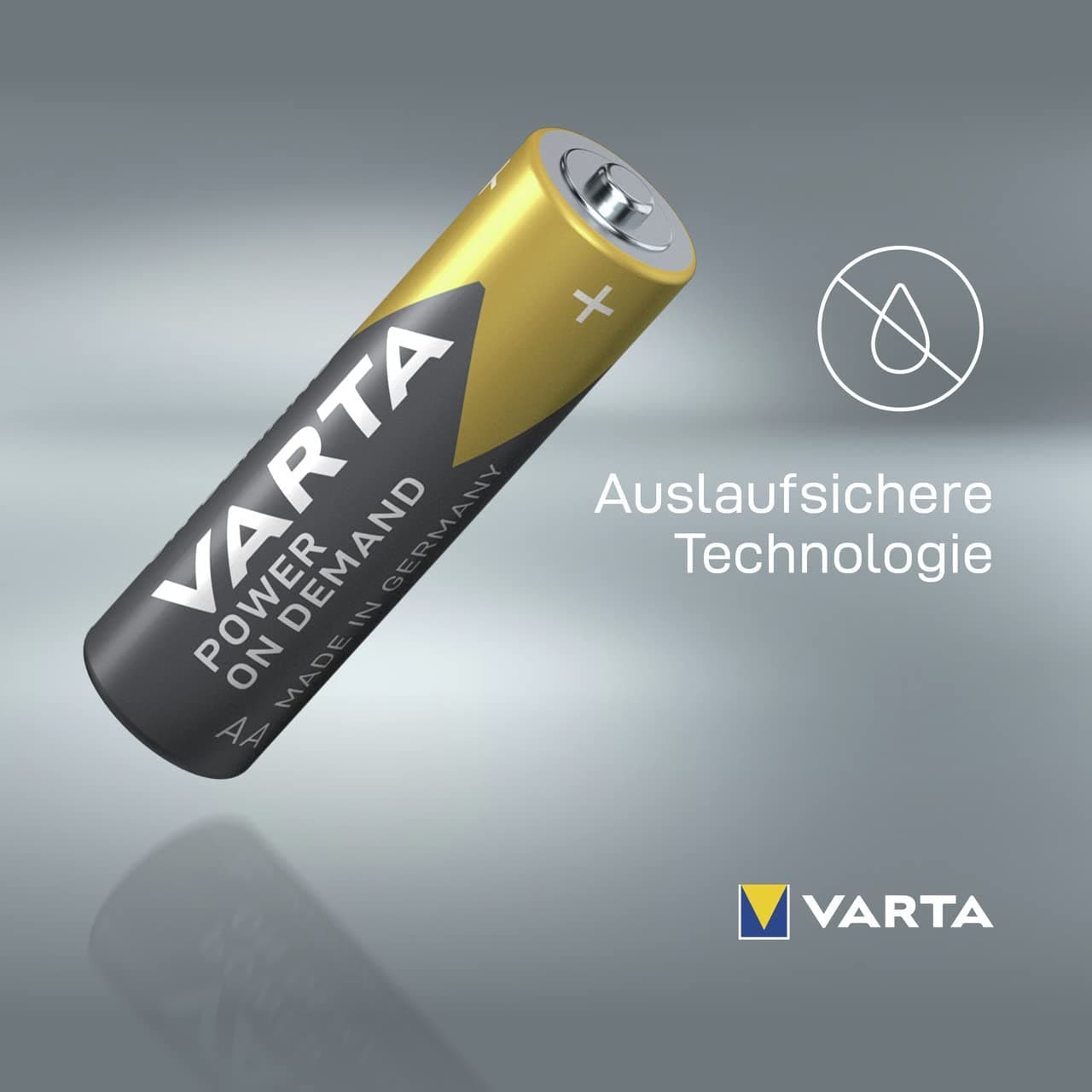 VARTA Piles AAA, Lot de 40Vorratspack, Power on Demand, alcalines, 1,5 V | Micro-Piles LR03, Made in Germany, conservation jusqu'à 10 ans, pour accessoires informatiques, appareils smart home