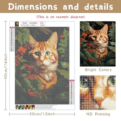 Ginfonr 5D Diamant Painting Diamond Painting Complet Phare Pélican, Broderie Peinture Diamant Painting Pigeon Animal Kit Complet Décoration De Pour La Décoration Murale De La Maison 30x40 cm