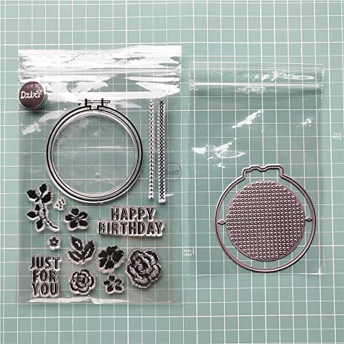 DzIxY Matrices de découpe en métal pour la fabrication de cartes, le scrapbooking, les fournitures en papier, les joints, les pochettes de rangement