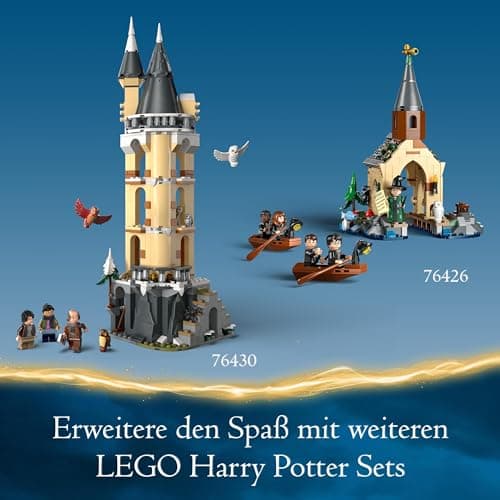 LEGO Harry Potter La Cabane de Hagrid : Une Visite Inattendue, Maison en Briques pour Enfants, 7 Personnages, Jouet de Construction, Aventures Magiques, pour Filles, Garçons et Fans Dès 8 Ans 76428