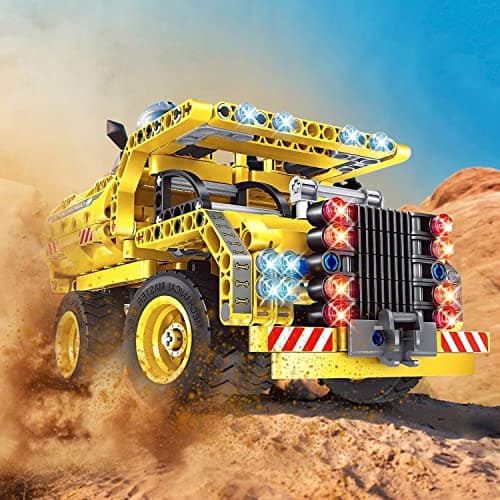 Jeu de Construction STEM pour Garçons et filles de 6 7 8 9 10 ans, 2 en 1, Technic Truck Airplane, 361 PCS Kit de Blocs Créatifs Jouets éducatifs Cadeau pour Enfants
