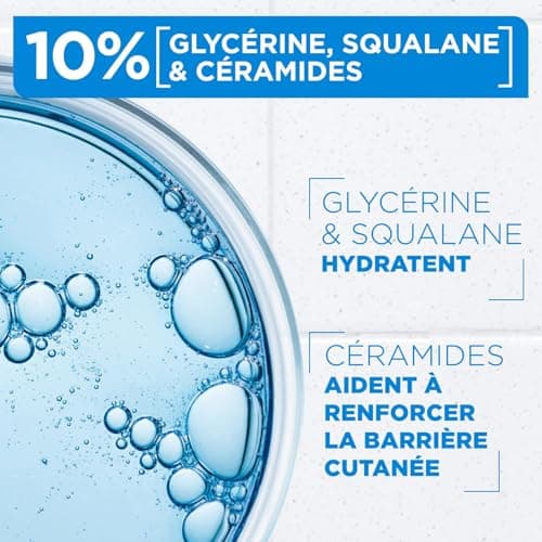Mixa Expert Peau Sensible - Crème Céramide Protection - Anti-Sécheresse Sévère - Peaux Très Sèches et Fragilisées - Visage, Corps, Mains - Hypoallergénique - Sans Parfum - 400ml