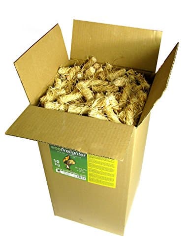 Allume-feu écologique 10kg (Environ 800-1000 pièces) pour Barbecue, poêle et cheminée, Allumage - Nouveau