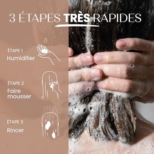 Senso Naturale Shampoing Solide Antichute Fortifiant Stimulant pour Cheveux Fragiles, Stimule la Croissance des Cheveux, avec Réglisse et Argile Blanche, 100% Naturel et Vegan, PH 4,5-5,5