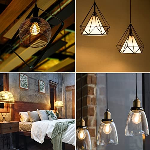 Aigostar Ampoule LED Filament E14 Blanc Chaud 2700K,470LM,4W Equivalent à Ampoule Incandescente 40W,G45,Angle de 360o, Non-dimmable, Lot de 5