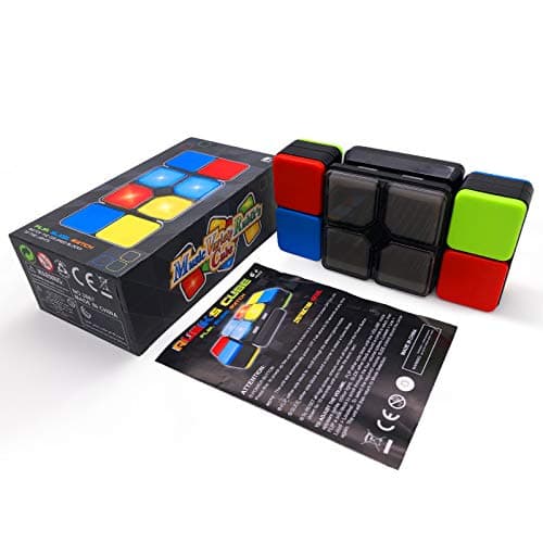 Pup Go Cube Magique électronique avec Musique et lumières colorées pour Adolescents et Enfants, Jeu de Puzzle Fantaisie, Jouets éducatifs, Meilleur Cadeau d'anniversaire de 6, 7, 8 Ans
