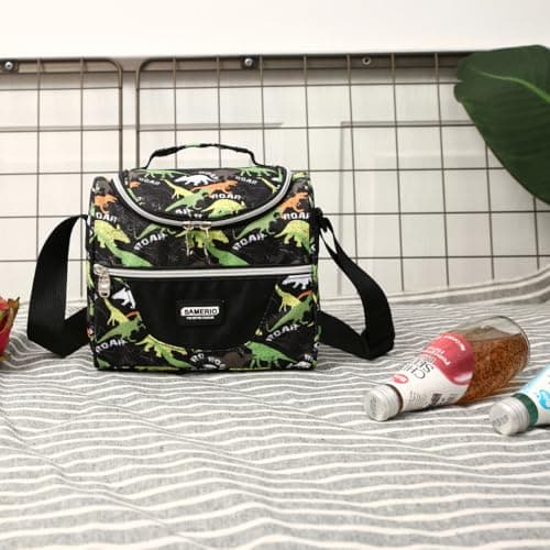 SAMERIO Enfants Sac Isotherme Réutilisable isolé Lunch Box pour les Fille Femme Sac Isotherme Repas pour Voyage Camping Pique-nique Travail Boulot