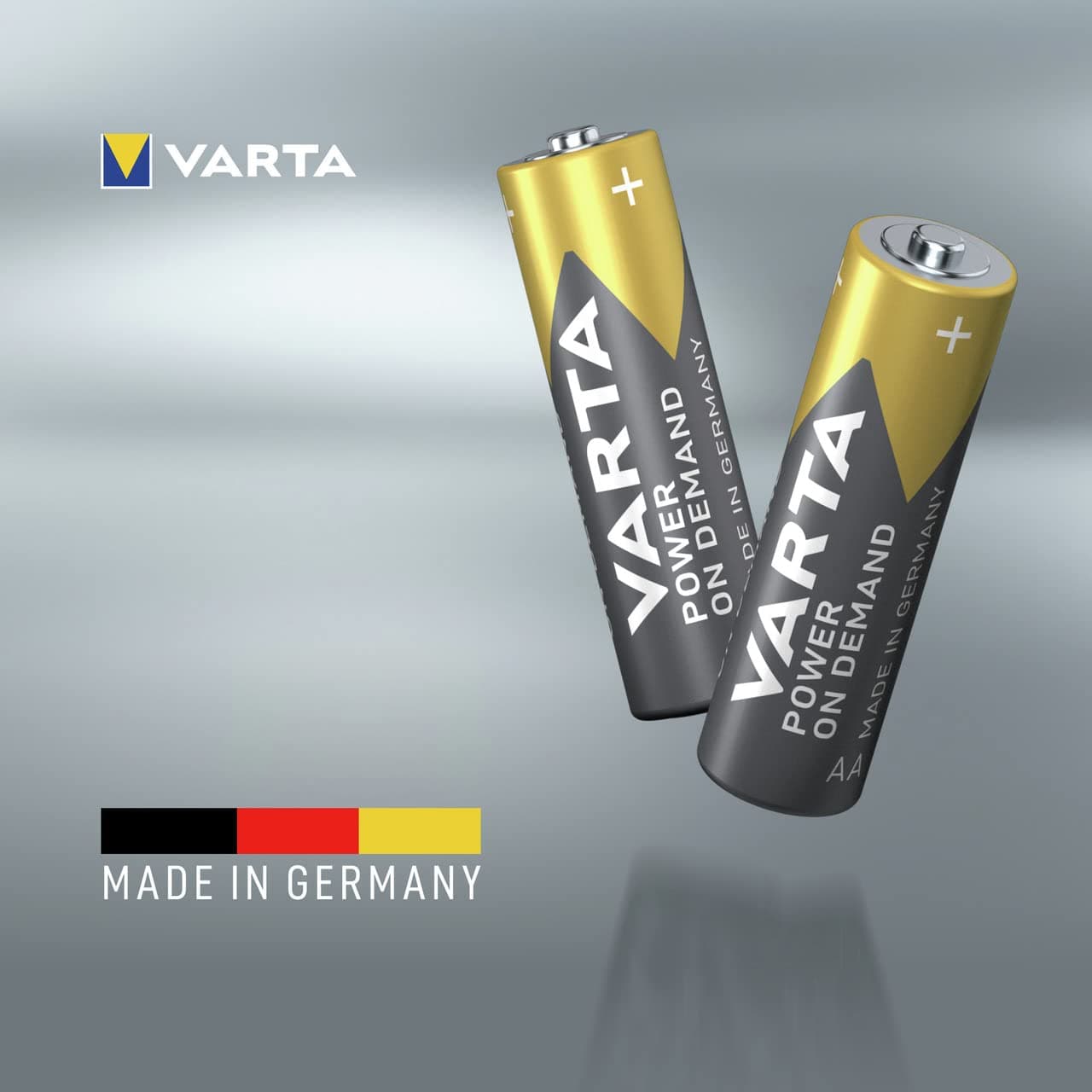 VARTA Piles AAA, Lot de 40Vorratspack, Power on Demand, alcalines, 1,5 V | Micro-Piles LR03, Made in Germany, conservation jusqu'à 10 ans, pour accessoires informatiques, appareils smart home