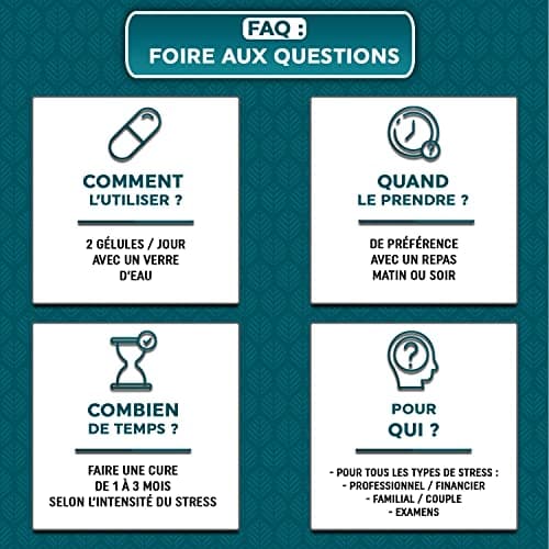 GABA Pur 750mg | Anti stress adulte enrichie en Magnésium & Vitamine B6 | 120 gélules – 2 mois | Favorise Sommeil, Sérénité et Détente | Laboratoire Français MIRONLAB