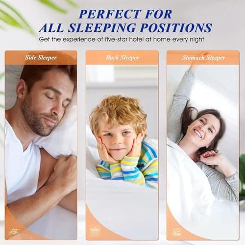 Layack Oreiller 80x80 cm Lot de 2, Hotellerie de Luxe Oreiller Confort Moelleux Hypo Allergéniques Anti Acariens d'oreiller pour Dormeurs sur Le Dos Le Côté Le Ventre