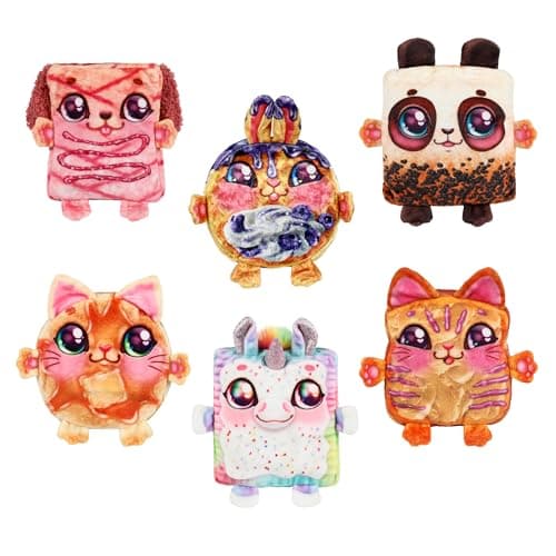 Cookeez Makery Toasty TREATZ Grille-Pain Toasty Treatz avec Peluche parfumée. Prépare Une Peluche Surprise Douce et Moelleuse. Fais Griller Ton Toast et découvre Une Peluche Surprise !