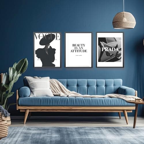 Winund set de 3 affiche 50x70 cm, SANS CADRE, décoration murale de chambre, tableaux, posters et arts décoratifs, affiche decoration murale, cadre 50x70, poster mural, décoration murale