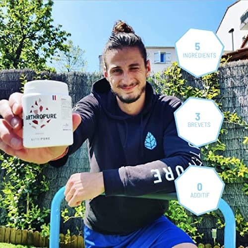Nutripure | Arthopure | Bien Être & Souplesse Articulaire | 5 principes Actifs Brevetés : OptiMSM® + Chondroïtine sulfate Solabia® + N Acetyl Glucosamine Kaneka® + Boswellia WorkVel® + Vitamine C