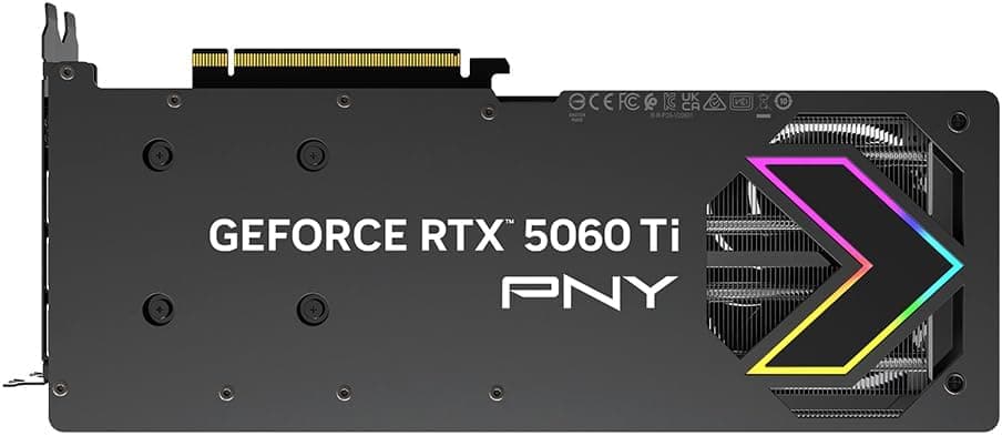 PNY Carte Graphique GeForce RTXTM 5060 Ti 8Go ARGB OC Triple Fan DLSS 4