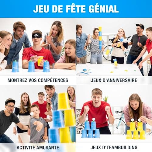 Super Skills - Jeux de Société Adulte, Ado et Enfant - Jeu de Societe 8 Ans Plus - 120 Défis pour Toute la Famille - Jeu de Fête Amusant - Cadeau Garcon 12 Ans & Fille - Version Français