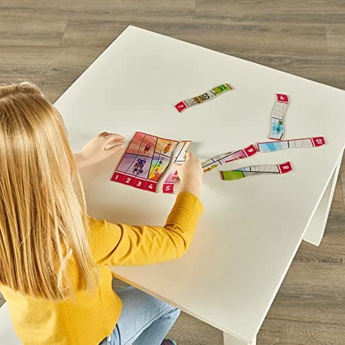 Learning Resources Kit de puzzles Numberblocks de séquence Learning Resources, puzzle Numberblocks, puzzle de maths, 10 puzzles éducatifs recto-verso dans une boîte (20 puzzles), à partir de 3 ans