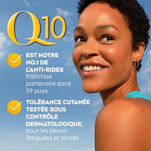 NIVEA Q10 Energy Soin de Nuit Booster d'éclat (1x50 ml), crème anti rides enrichie en Q10 pur & Vitamine C, crème anti-âge pour un teint éclatant, crème visage énergisante peaux ternes et fatiguées
