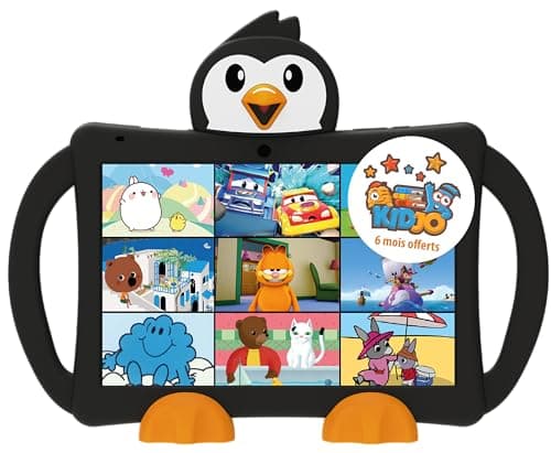 Logicom - Tablette Tactile pour Enfant - LOGIKIDS 11 - Dédiée aux 3 à 8 Ans - Applications Ludo-éducatives incluses - 2Go Ram - 5000mAh - 16 Go - Ecran 10,1’’ - Android 13