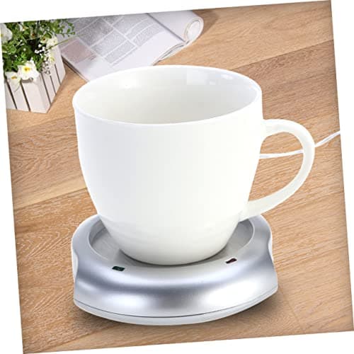 FOMIYES Plaque Isolante Plus Chaude Plaque Chauffante pour Mug Chauffage Chauffe-Tasses Chauffe-Tasse à Thé USB Chauffe Tasse USB Plaque Chauffe-Tasse Boisson Bac D'isolation Bureau Café