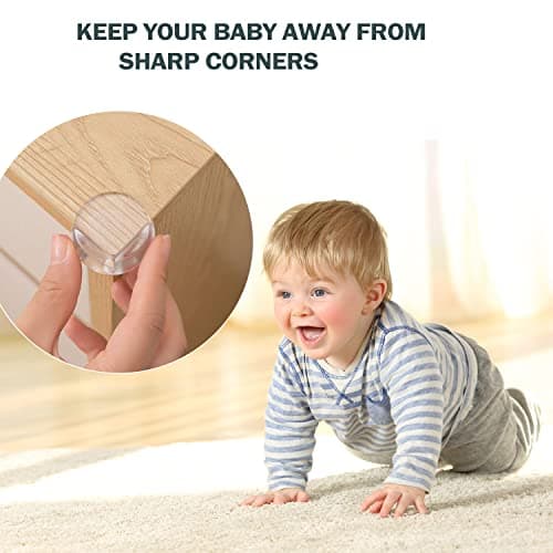 20 PCS Coin de Table Protection Bebe Protection, Protege Angle de Table avec Une Super Colle améliorée pour Tables et Coins de Meubles