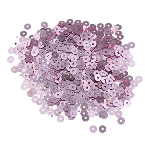 Perlin - Lot de 24 000 perles rondes et lisses à paillettes Ø 3 mm 10 couleurs pour vêtements et bijoux, artisanat métallique