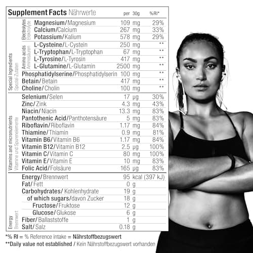 KAEX reload en poudre pour récupérer après le sport ou après la fête I pour un lendemain sans courbatures I Formule suisse vegan avec électrolytes, acides aminés et sels alcalins