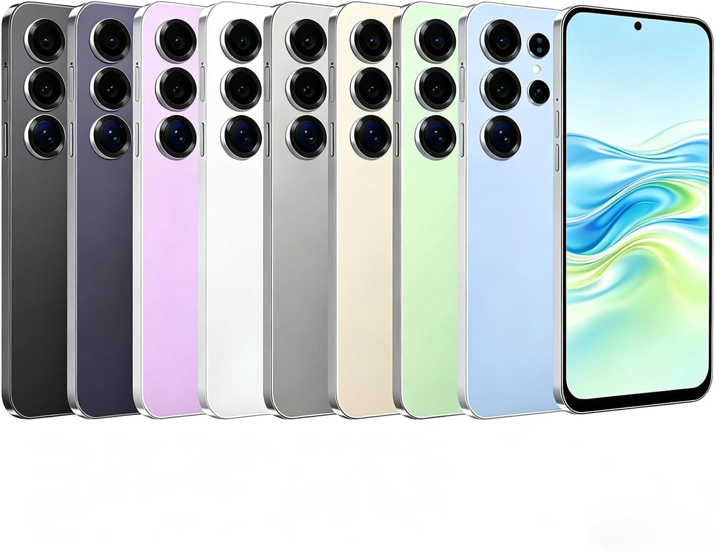4G Smartphone déverrouillé, Android 12.0 Téléphones Mobiles avec écran HD + 6,6 '', 4GB + 32GB ROM / 256GB SD, 4G Double SIM Double Caméra, ID Visage + WiFi+GPS+OTG (Pink)