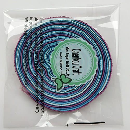 18,3 m de rubans à cheveux Chenkou Craft en velours et paillettes, couleurs assorties, 10 mm. nœuds décoratifs pour cheveux