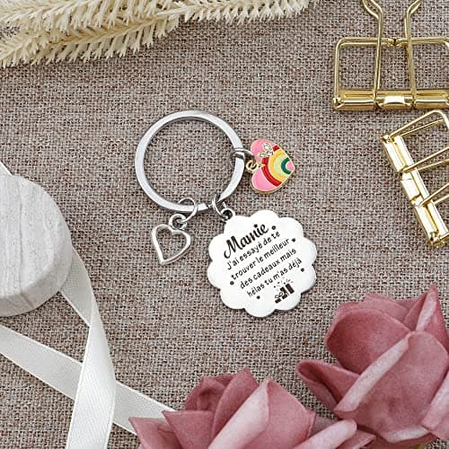 Cadeau Mamie, Cadeau Mamie Noël, Porte Clef Mamie, Cadeau Grand Mere, Cadeau Anniversaire Mamie, Cadeau Pour Grand Mere, Cadeau Mamie Original, Idee Cadeau Grand Mere, Cadeau Personnalisé Mamie