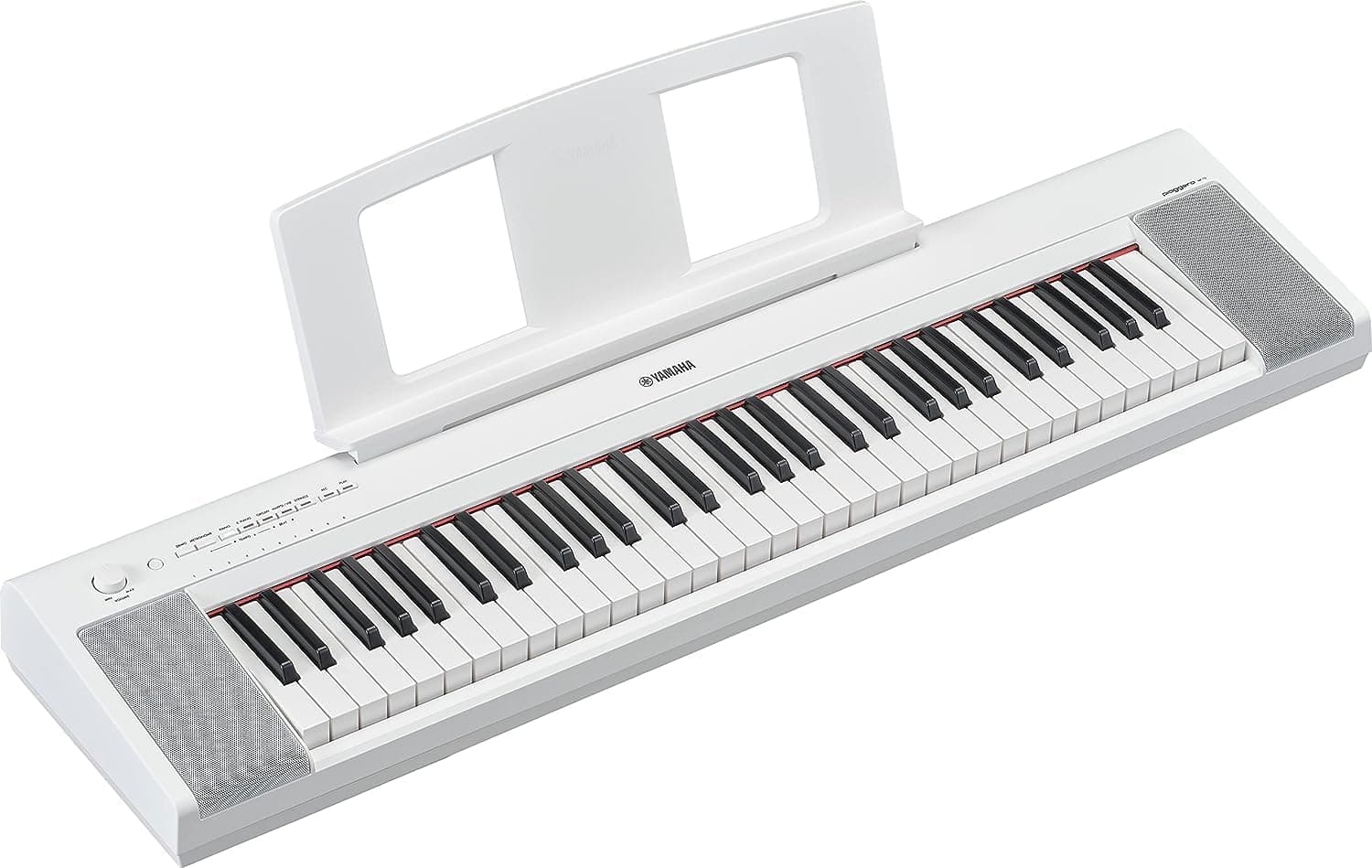 Yamaha Piaggero NP-15 Clavier numérique avec 61 touches et 15 voix instrumentales, léger et portable