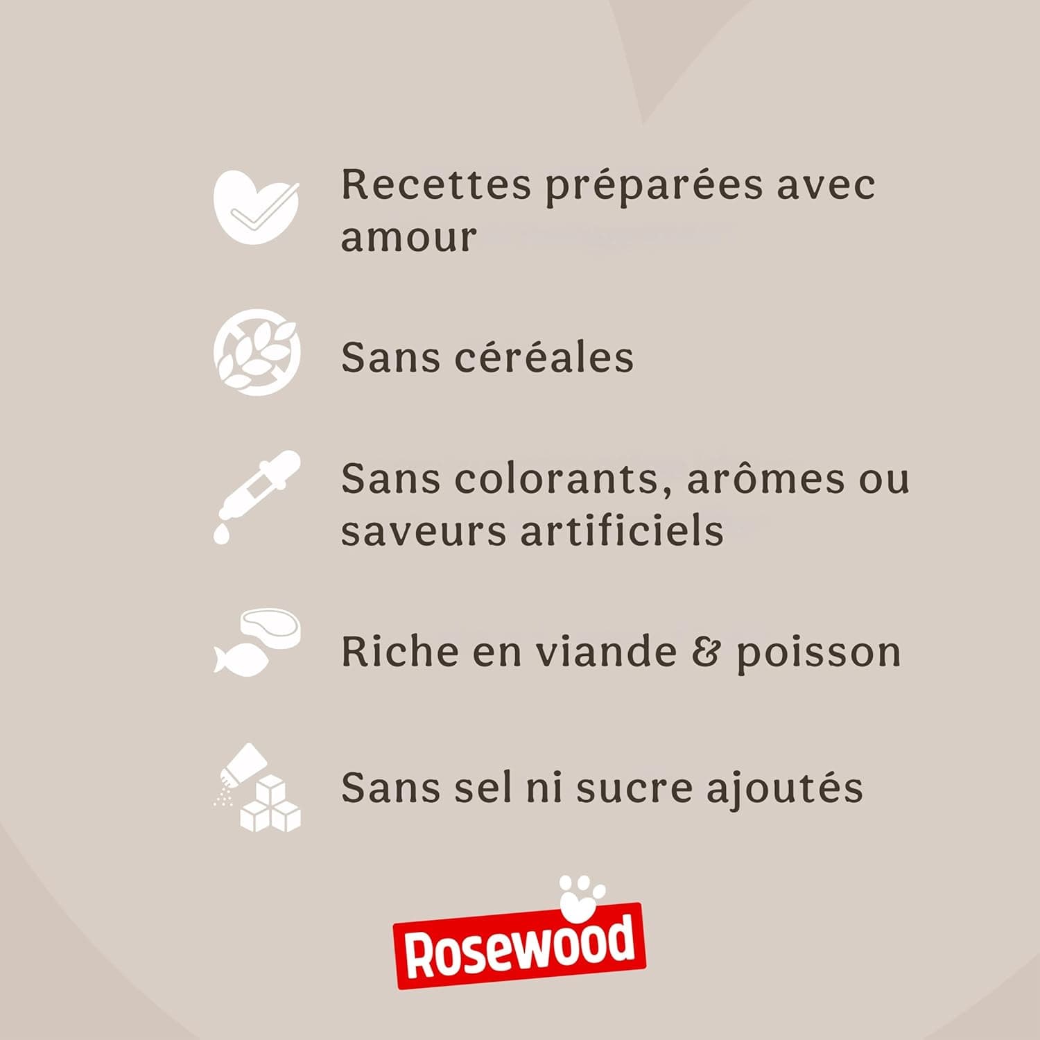 Rosewood Steak Bites Bœuf & Colin – Friandise Tendre pour Chien, Riche en Viande et Poisson, pour l’entraînement, sans céréales, sans additifs artificiels, 100 g