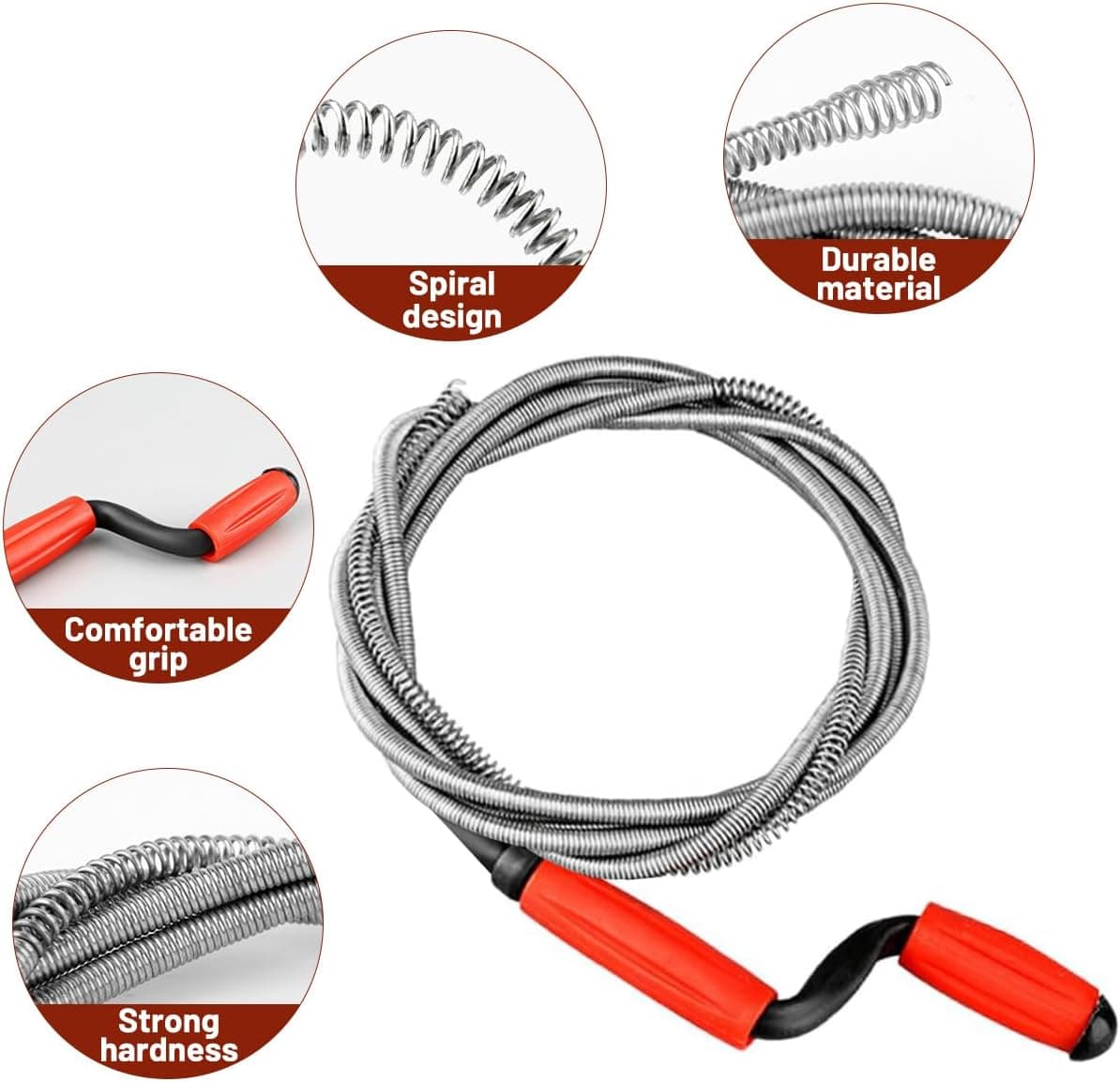 Furet Deboucheur Canalisation, Furet Canalisation 5 m x 6 mm