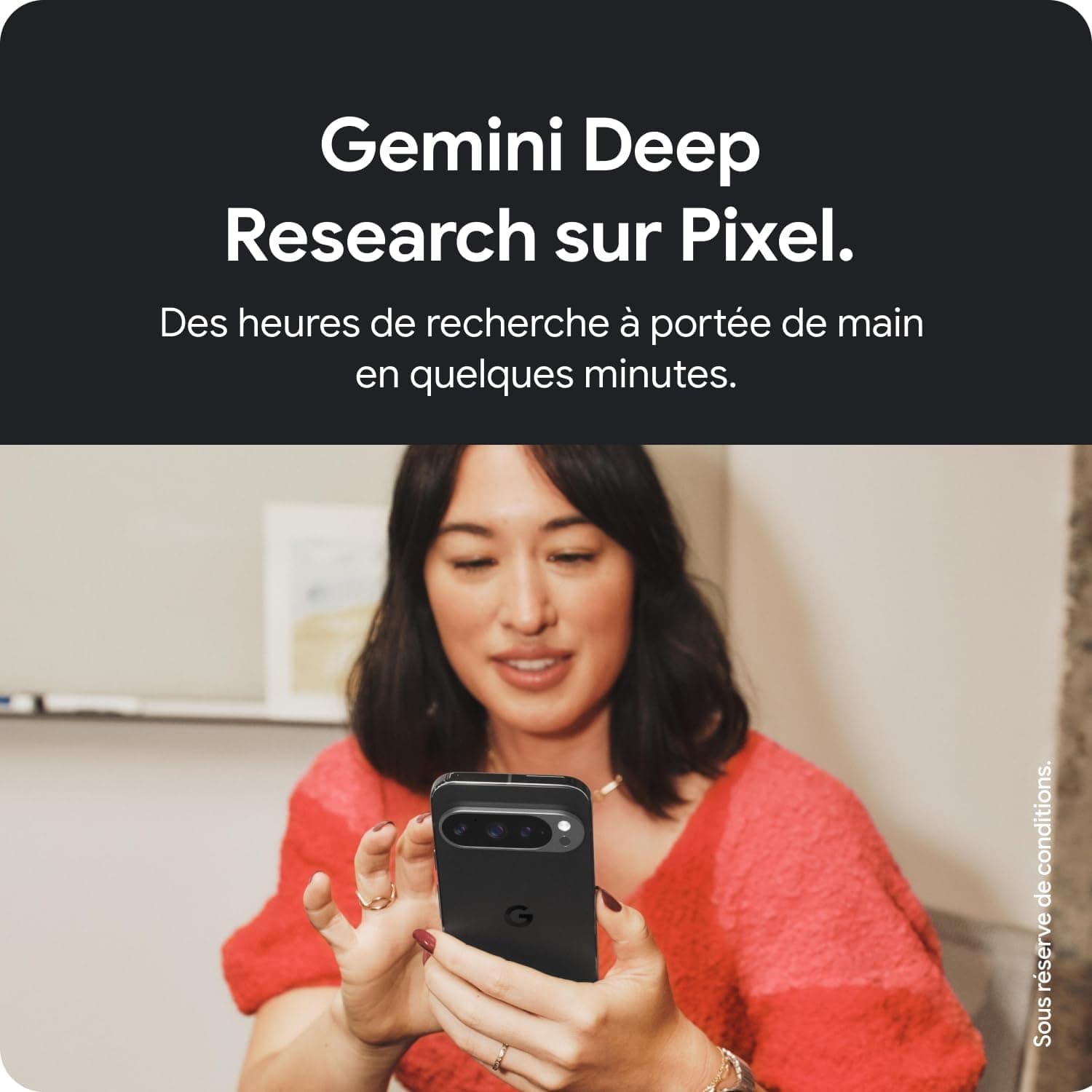 Google Pixel 9, 128 Go, Obsidian (Reconditionné)