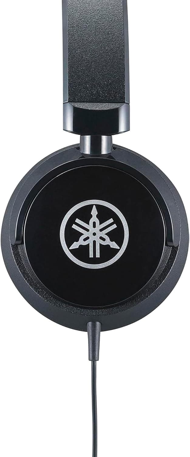 Yamaha HPH-50 – Casque audio compact pour piano numérique – Écouteurs filaires à la sonorité équilibrée – Noir