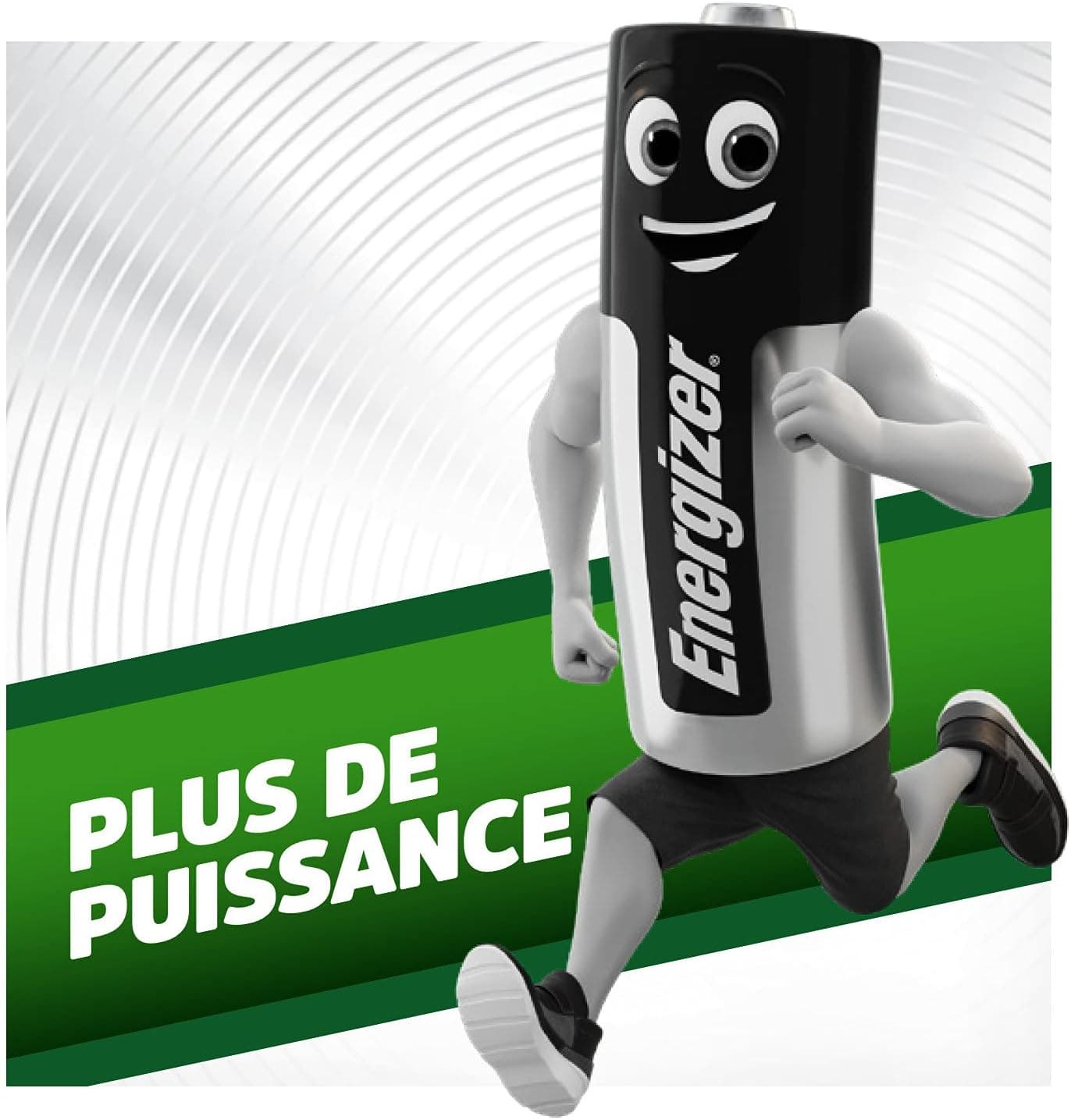 Energizer Recharge Power Plus - Piles Rechargeables AAA (Lot de 4) - 700 mAh NiMH - pré-chargées - Puissance Longue durée - 1000 Cycles - Emballage 100% Recyclable et sans Plastique
