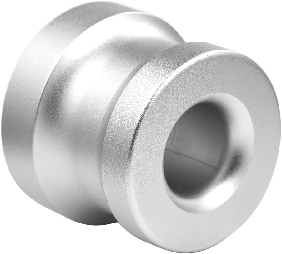 Supports de Rasage, Support Rasoir, Support de raser de Zinc Base de raser Base de raser Support de raser sécurité Stable Confortable Argenté, Cercle