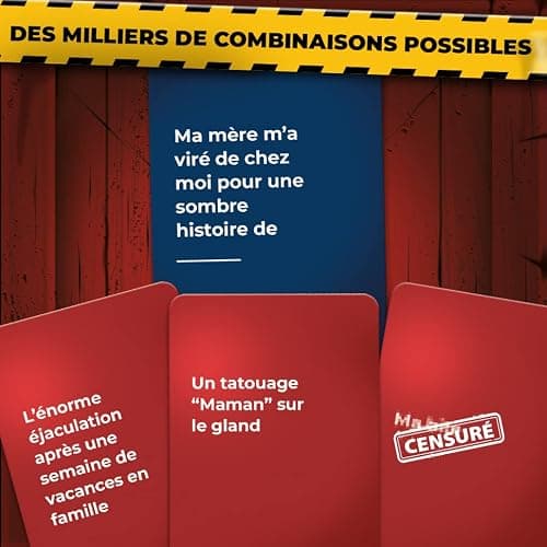Limite LA Totale - ÉDITION Collector - 800 Cartes - Intégralité des Cartes Limite - Anniversaires Soirées Cadeau - Le Jeu de Société Adultes Ultime Humour Noir