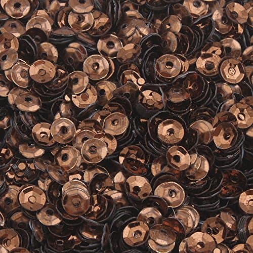 Perlin - Lot de 12 000 paillettes Ø 4 mm 10 couleurs Set Bol bombé pour vêtements et bijoux DIY Artisanat Métallique Bricolage Bombe à sequins