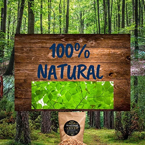 Sciure de Bois Hêtre + Aulne pour Fumoir à Froid | Mélange PROFESSIONNEL | Pour Fumage, 100% Naturel des Forêts de Pologne, Idèal pour Générateur de Fumée, Weber, Barbecook et autre | 0,4-1 mm | 1KG