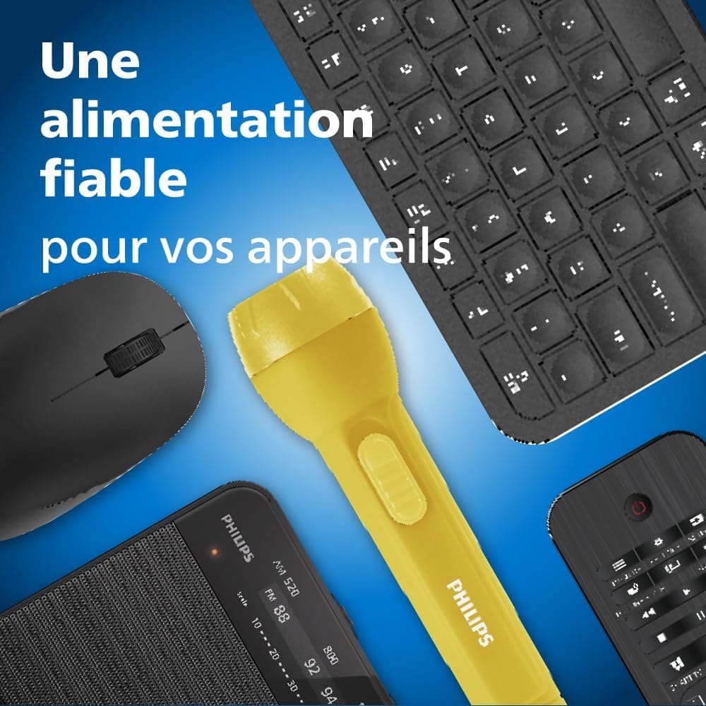 Philips Combo de Piles Alcalines AA-AAA Ultra - Polyvalent pour Tous Les Appareils, Lot de 40