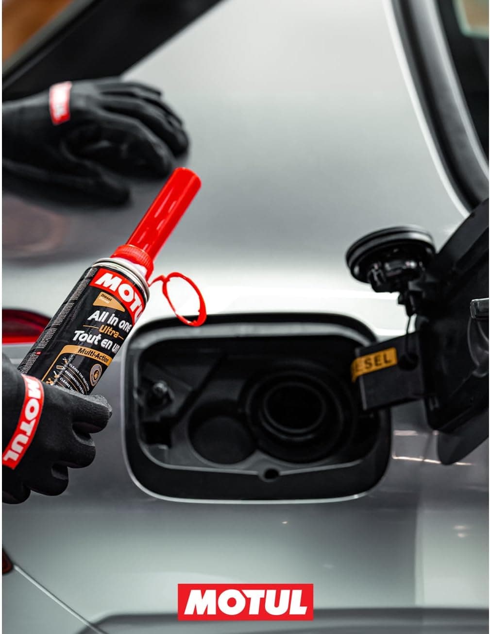Motul Additif Tout En Un Diesel Nettoyant Injection Multi-Action 300 ml