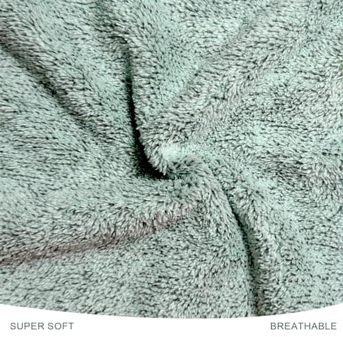 PHOGARY Lingette Démaquillante en Microfibre, Lot de 6 Serviette Microfibre pour le Visage, Lingettes Gant de Toilette Microfibre - Réutilisables, Lavables (8" x 8", Fibre Charbon Bois)