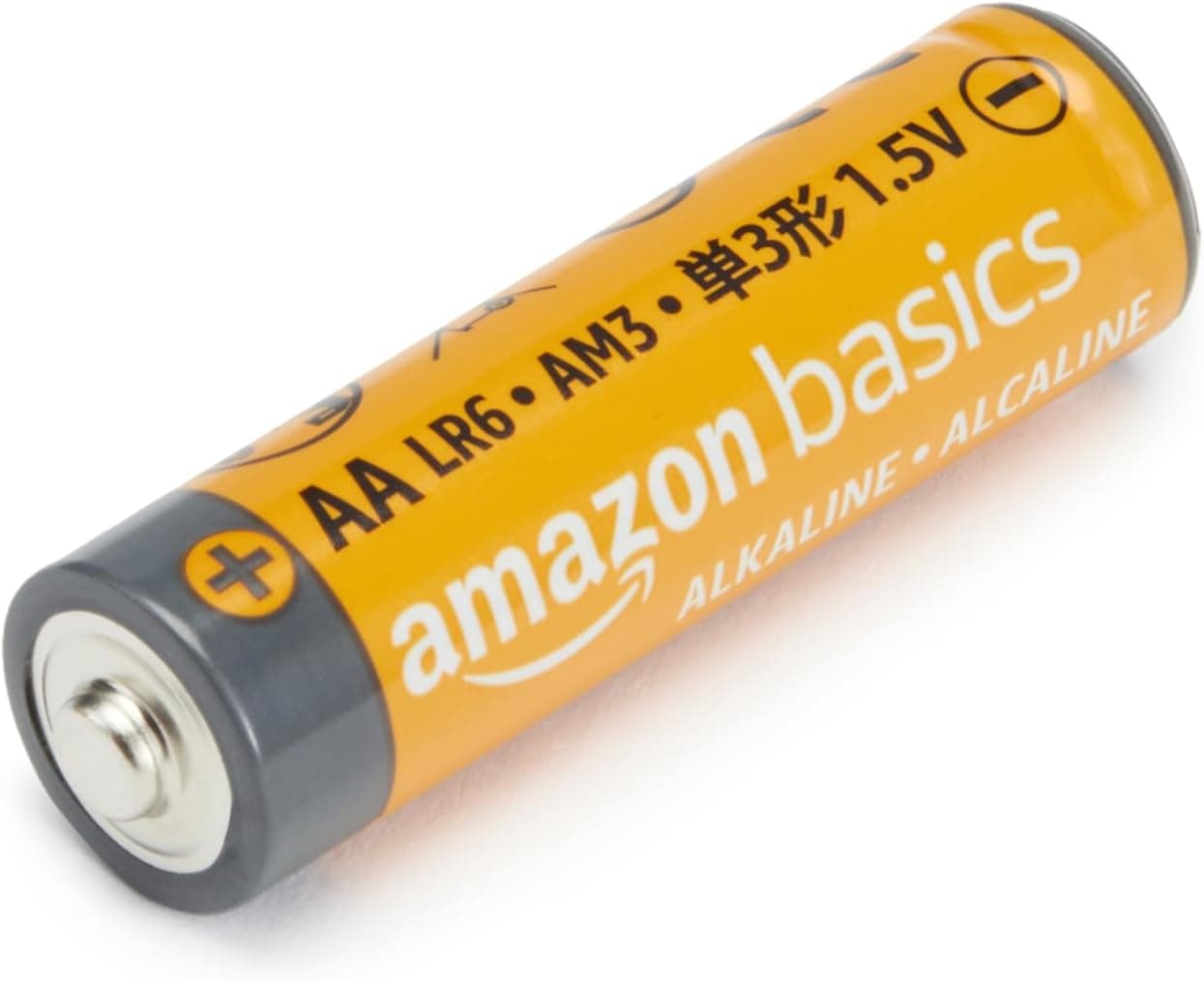 Amazon Basics Lot de 100 piles alcalines AA haute performance, 1,5 V, durée de conservation de 10 ans