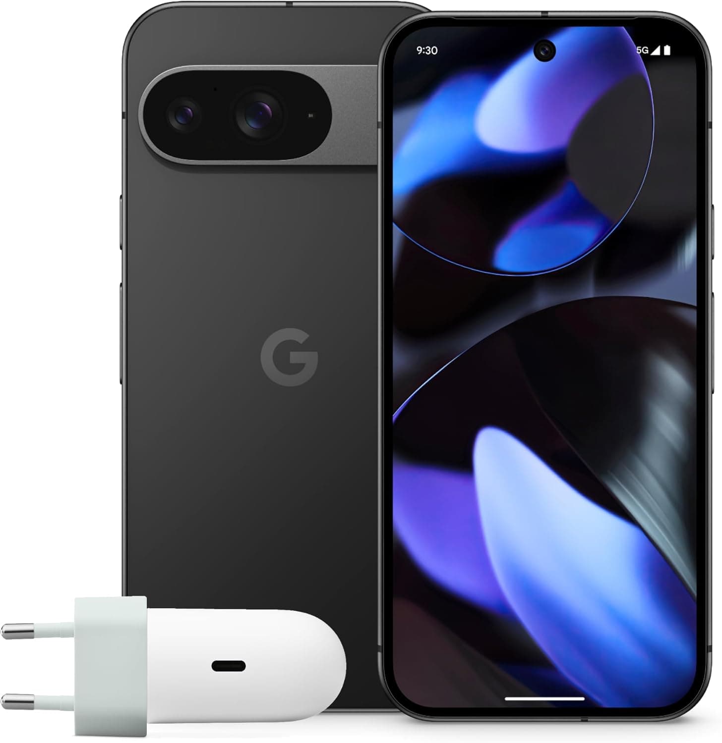 Google Pixel 9, 128 Go, Obsidian (Reconditionné)