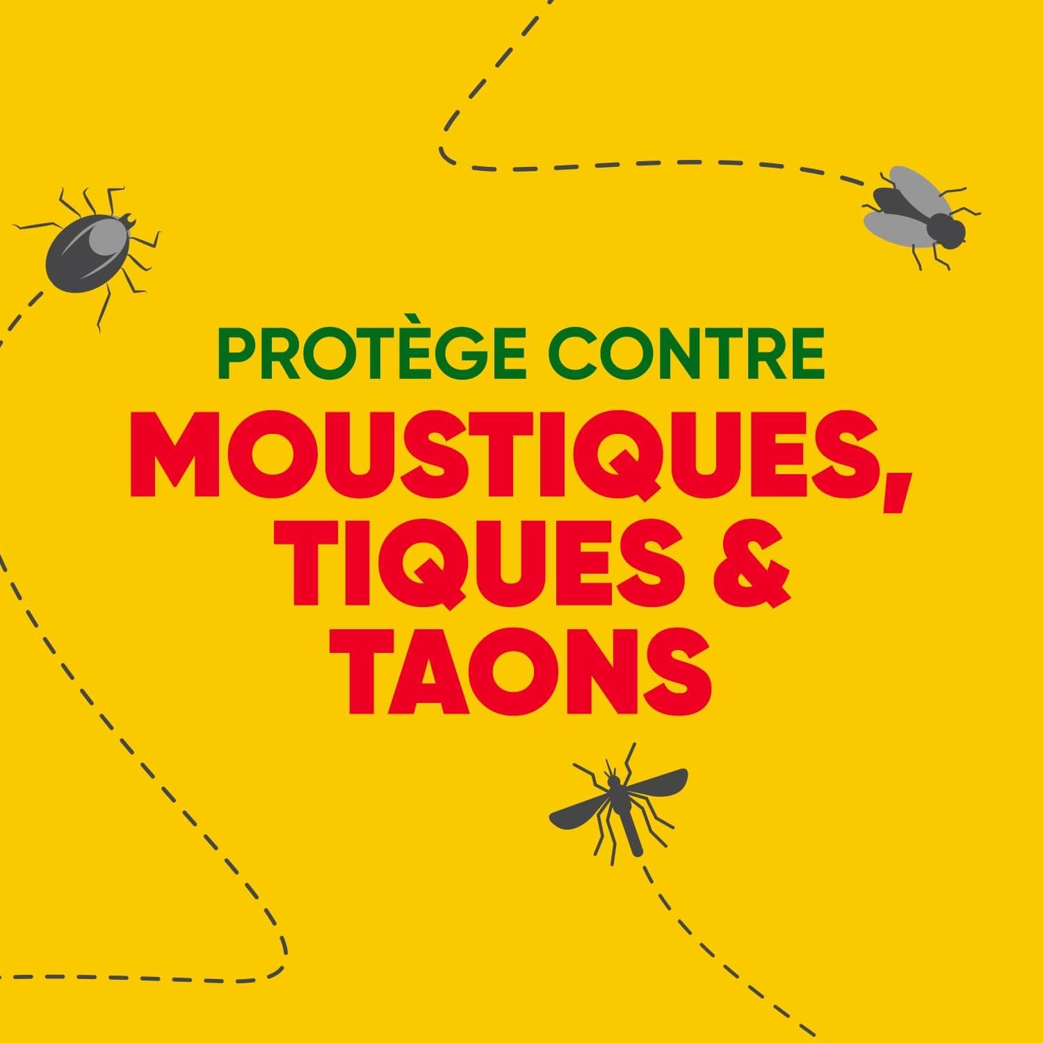 Autan Multi-Insectes Répulsif Anti-Moustiques Tigres Taons Spray 100 ml
