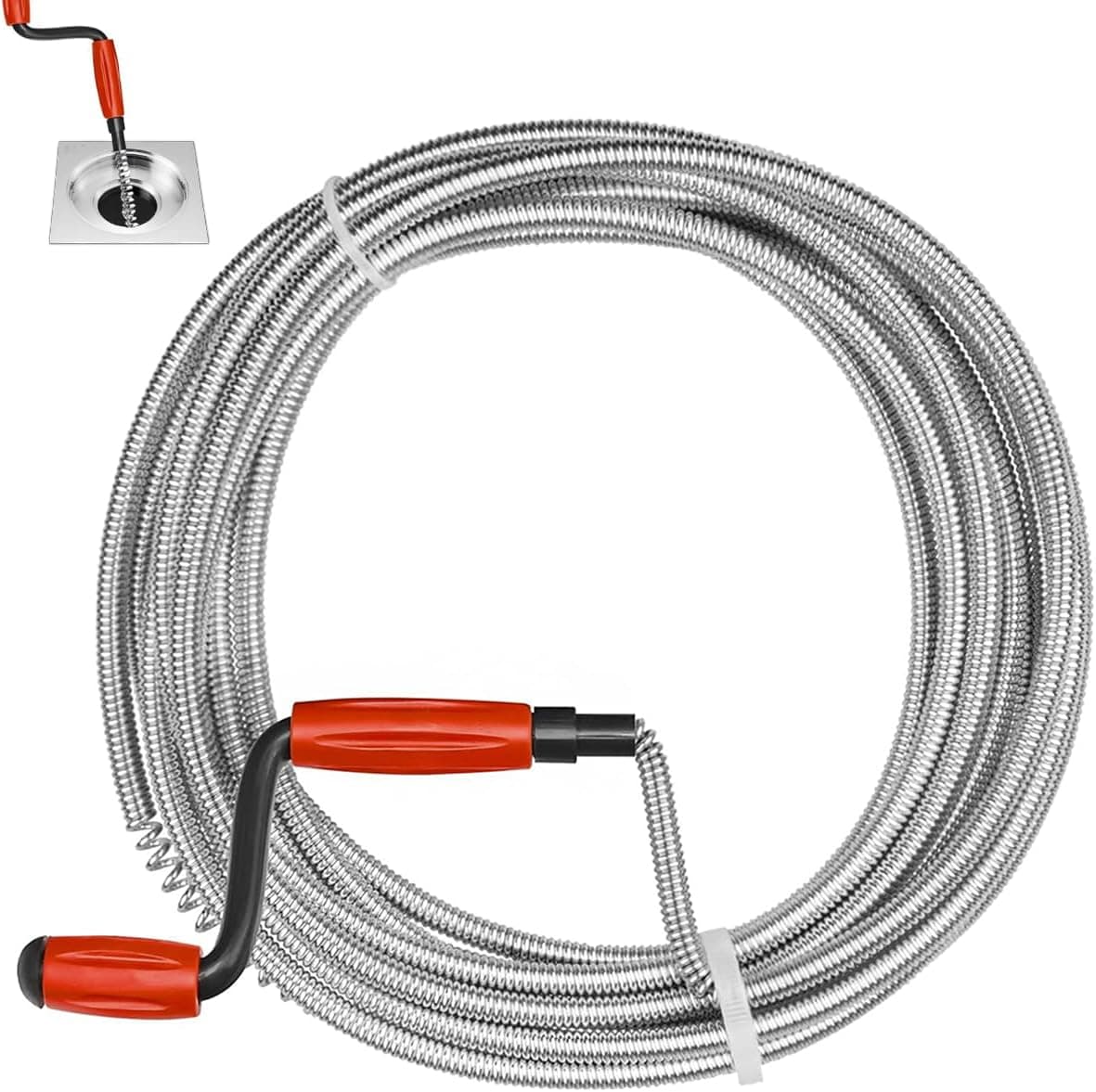 Furet Deboucheur Canalisation, Furet Canalisation 5 m x 6 mm