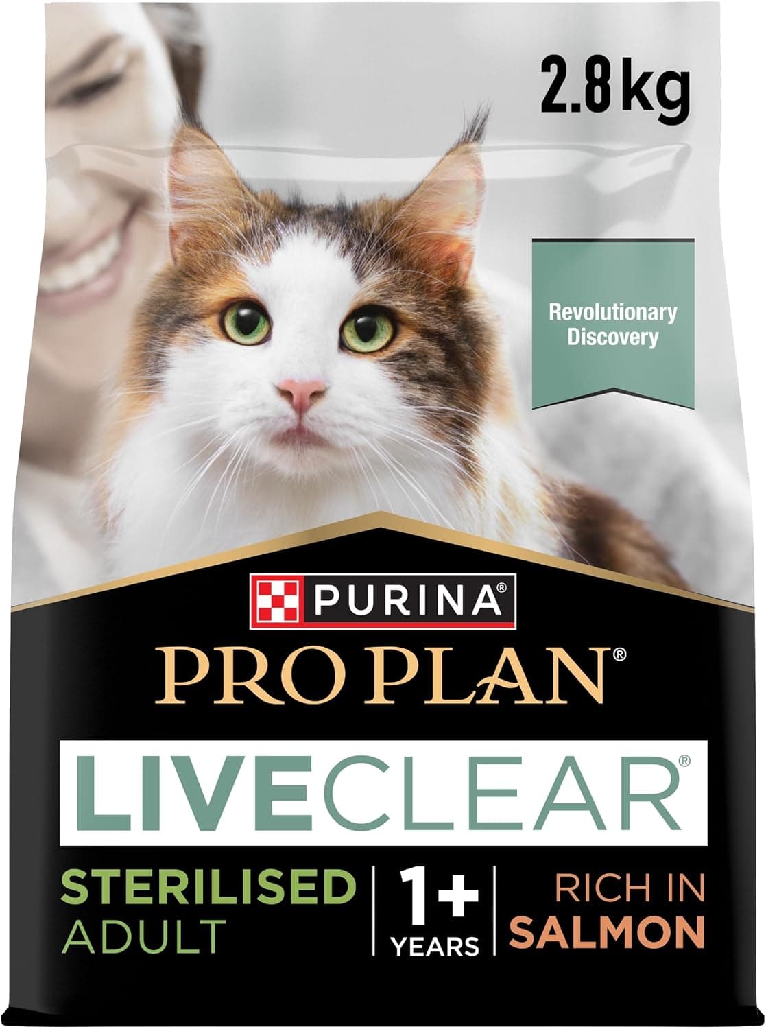 PRO PLAN LIVECLEAR Adulte Stérilisé Saumon 2,8kg