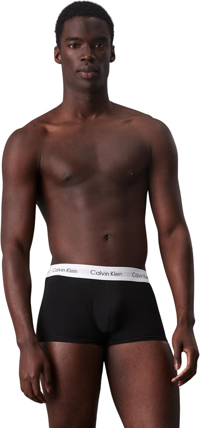 Calvin Klein Boxers Taille Basse Lot de 3 Homme sous-Vêtement