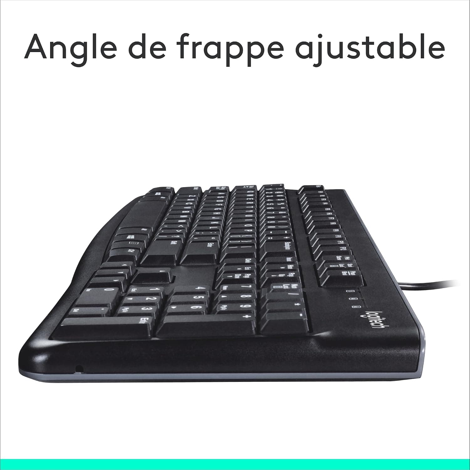 Logitech K120 Clavier Filaire pour Windows | Layout Francese AZERTY - Nero