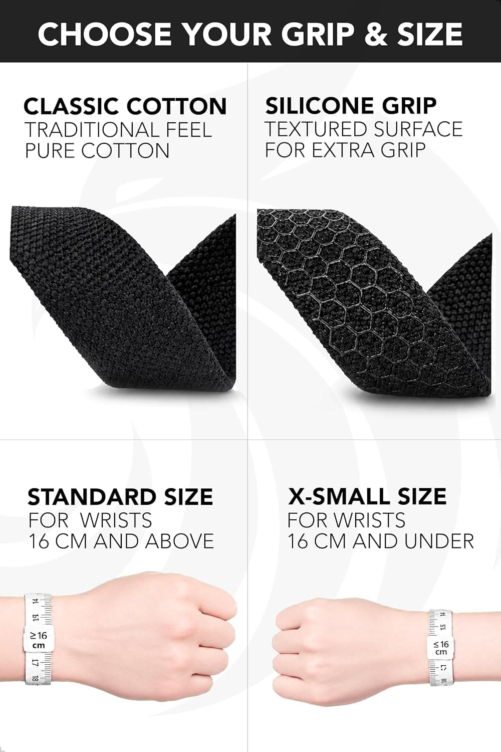 Fitgriff® Sangle de Tirage Musculation - Lifting Straps pour Fitness, Levage, Gym - Accessoires Salle de Sport